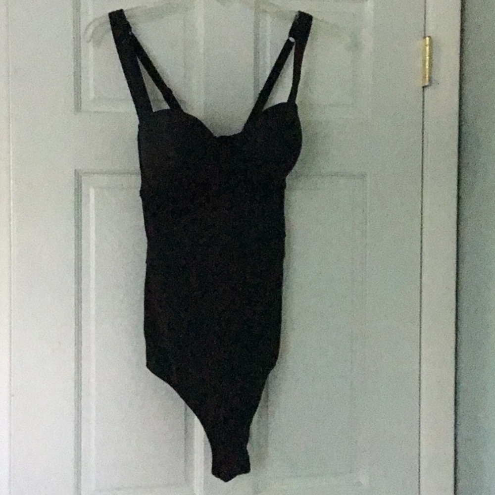 Black Torrid One Piece Bathing Suit